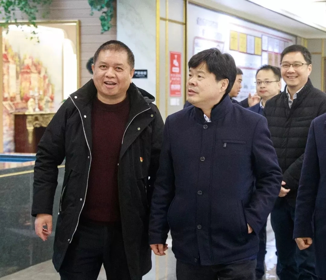湖州市委常委、組織部長(zhǎng)徐仲儀來(lái)啟德開展深化“三服務(wù)、助推開門紅”活動(dòng)